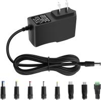 Adaptateur d'alimentation en courant continu 5V 2A 10W AC 100V-240V à DC 5V 2Amp 1A 1,5A