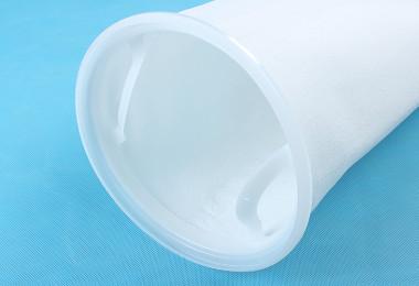 White Polyester Filter Bag 25 Micron 0.2um - 300um For Water Filtration
