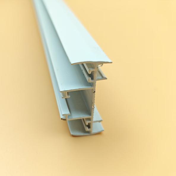 6000 Series Traditional Sliding Window White Aluminum Extrusion Profiles / Chinese Aluminium Window Profiles