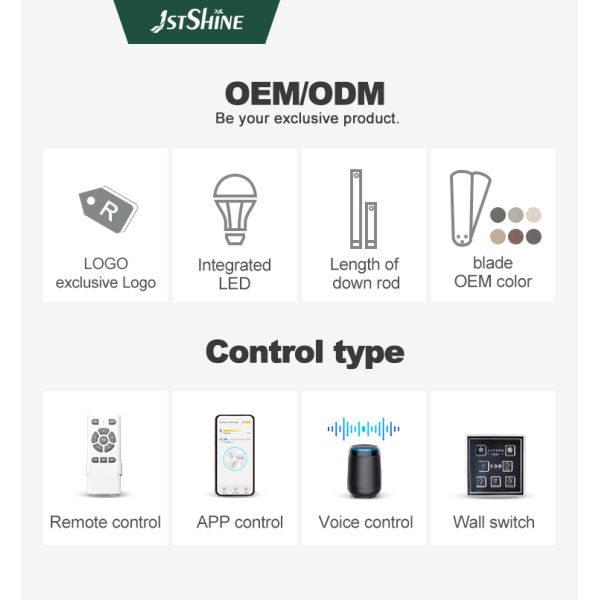 Ventilador de teto moderno de metal dourado com controle inteligente e temporizador Sim As lâminas de madeira incluídas