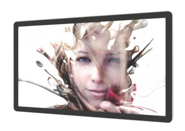 Window Wall Mounted Digital Signage All In One PC Shopping Multiple Languages