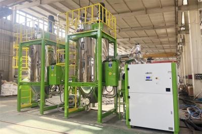 200 - 1000kg PET Plastic Crystallizer Dryer With Safety Interlock And Automatic Cleaning