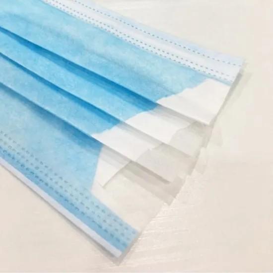 Non Woven Disposable Medical Mask , Blue Disposable Earloop Face Mask