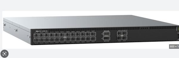 compatibilidade eletrónica PowerSwitch S4128F de 1000Mbps Dell em portos do interruptor 28SFP