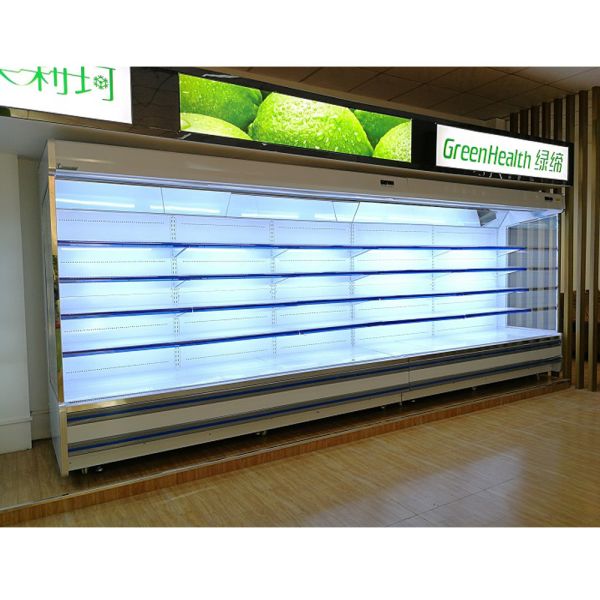Vertical Open Front Multideck Display Refrigerator Single Temperature With CE
