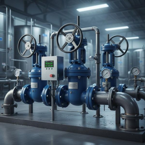 High Pressure Resistance Carbon Steel Valves with Flow Regulation Function and Corrosion Resistant for Water Treatment Systems
