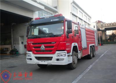 Caminhões da viatura de incêndio da espuma do petroleiro de 20 litros da corrosão prova com o auto monitor do fogo