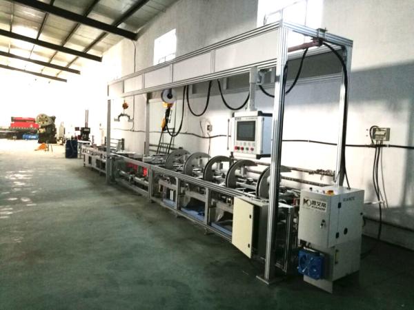 semi automatic processing machine assembly line, Busbar fabrication equipment,semi- auto compact busbar facility, used