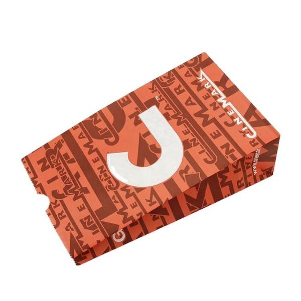 Biodegradable Greaseproof Popcorn bread Paper Sandwich Bags for Food packing