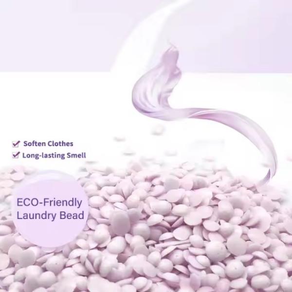 Green Laundry Booster Beads Softening Refreshing Dryer Beads Scented