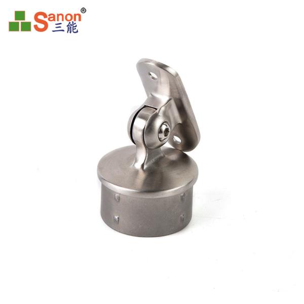 Easy Installation Inox Balustrade Accessories AISI 304 Stainless Steel Handrail Bracket