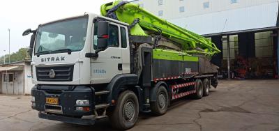Diesel Powered Refurbished Concrete Pump Truck Four Axles RoHS