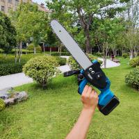 serra de cadeia 21v a pilhas Handheld Handheld sem corda de 650w Mini Chainsaw 12in