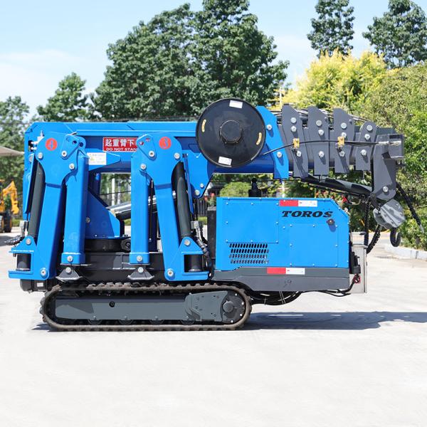 Durable Reliable Spider Lift Crane In Tight Spaces EURO 5 Certified