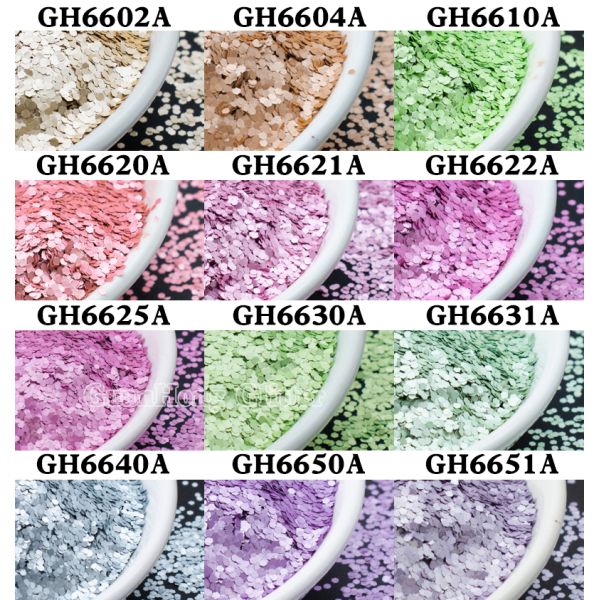 Solvent Resistance Matte Aluminum Glitter Powder Injection Paillette Holographic For Body