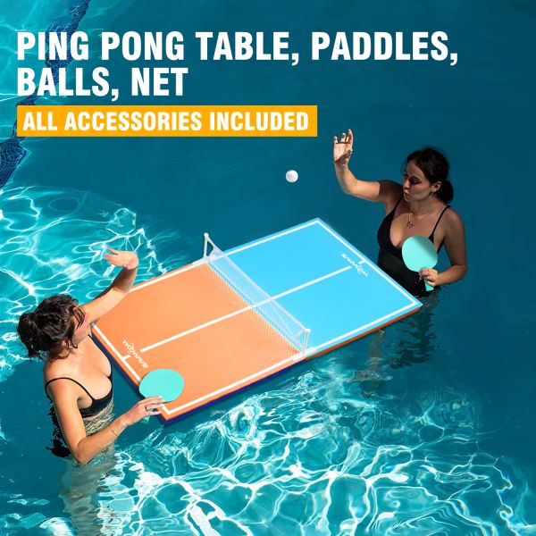 Color EVA Soft Surface Float Pingpong Table for Water Play Games Net Weight kg 3