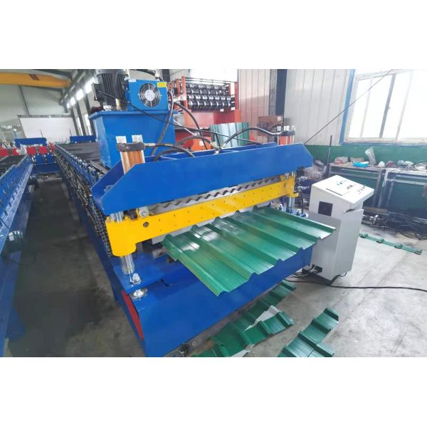 840 мм трапециеобразная машина для формования плитки гидравлическая резка