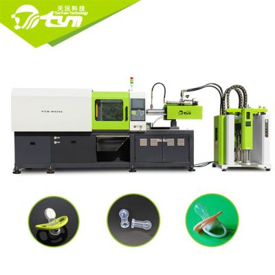 Máquina horizontal da modelação por injeção do silicone para o bocal bulboso leve do bebê