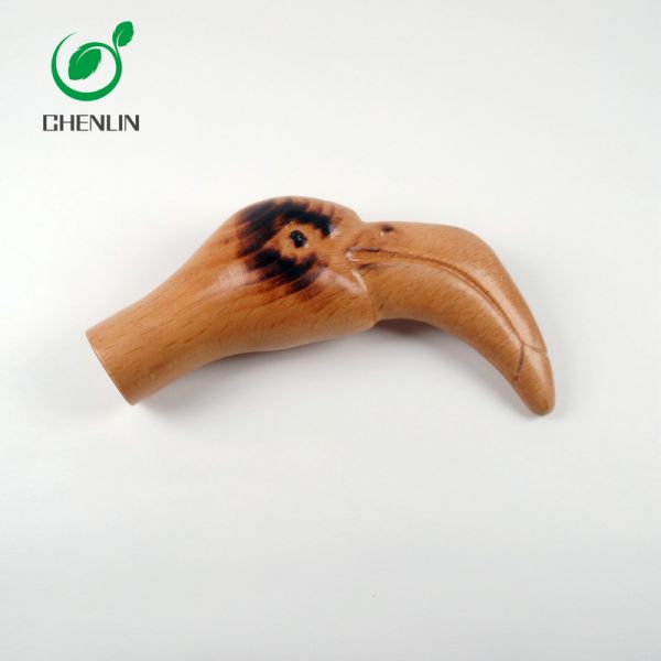 Black Walnut Wood Handle Umbrella Women Carved Umbrella Waterproof