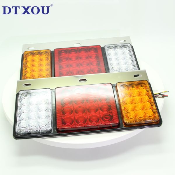 Push Fitting Installation LED Combination Tail Light Energy Saving 12V/24V Waterproof