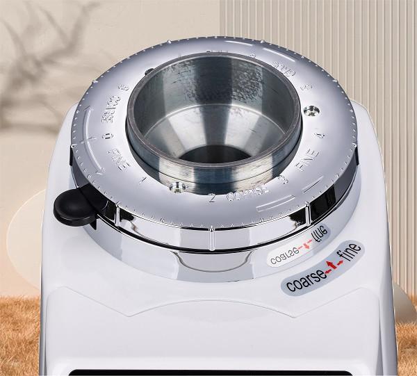 Commercial Flat Tooth Burr Coffee Grinder Espresso Coffee Bean Grinder