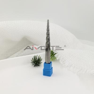 Carbide Tapered Ball Nose Endmill Cutting Tool For Aluminum Moulds And Machining