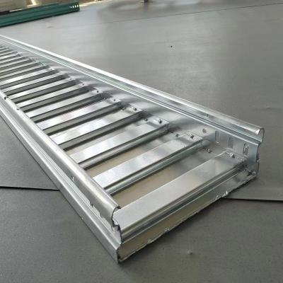 50-1000mm Cable Tray Powder Coated / Hot dip Galvanised Cable Ladder Aluminum