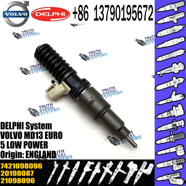 Injetor de combustível diesel 21098096 7421098096 7421340616 20198087 85003268 E3.18 para a BAIXA POTÊNCIA do EURO 5 de VOL MD13