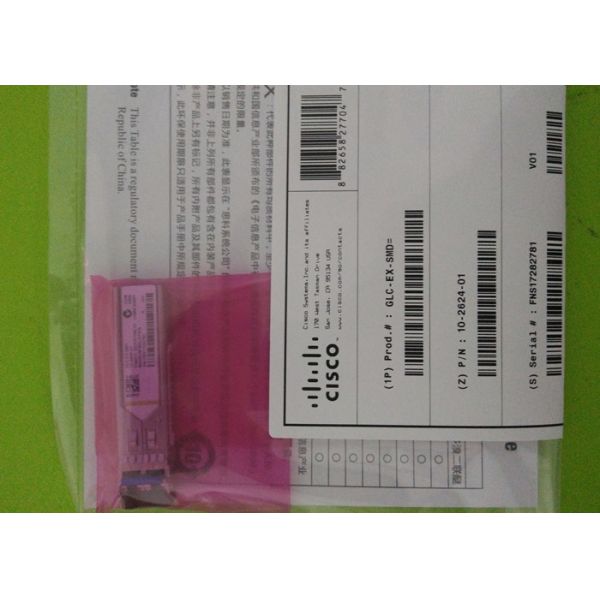 Optical Fiber Module   GLC-EX-SMD= 40KM 1310NM 1.25G SFP  1 year warranty