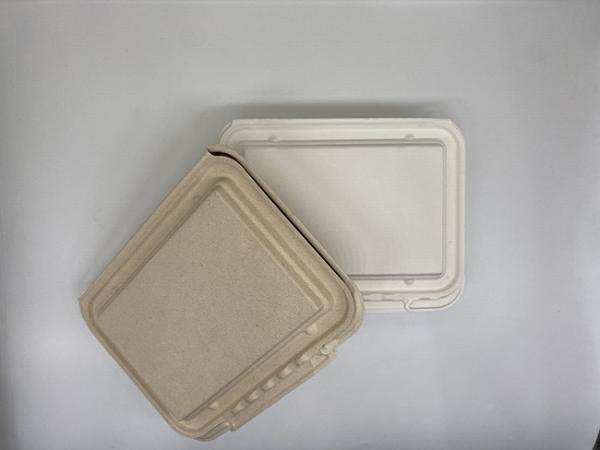 9x6 recipientes para viagem biodegradáveis renováveis da polegada 39g
