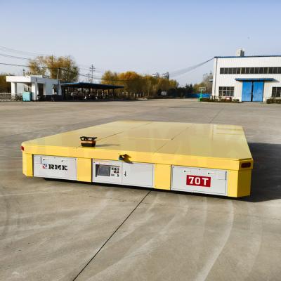 Moved Around On A Facility Floor Multi-Drive Flatbed Transporters