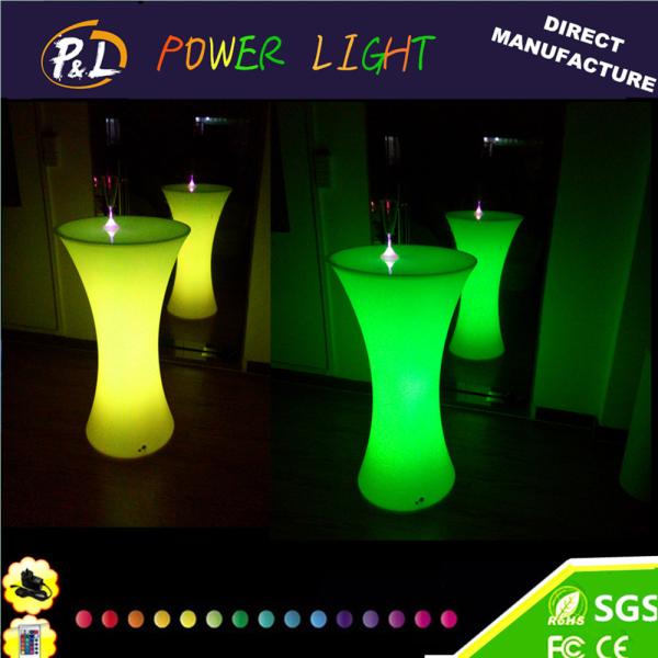 Leisure Furniture Rechargeable LED Poseur Table