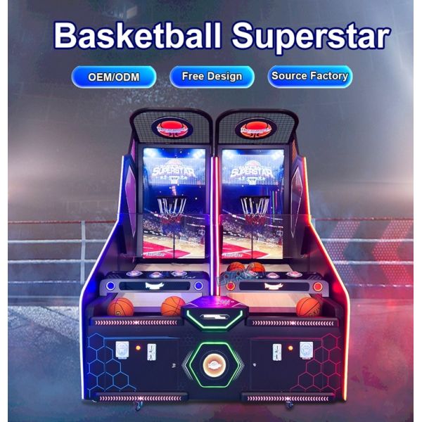 Amusement Park Arcade Shooting Machine Basketball Shot Machine Street Basketball Arcade Game Machine
