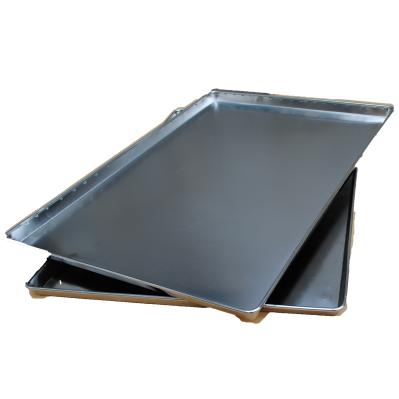 Customized Food Grade Metal Aluminum Baking Sheet No Perforated Baking Trays