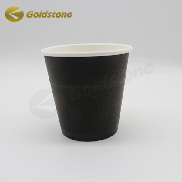 16oz Custom Paper Cup Biodegradable Coffee Cups Single Wall For Coffee Beverages