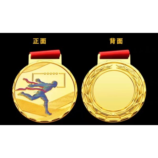 Custom Metal Medal with Die Stamping Process No Minimum Order and Europe and North America Design