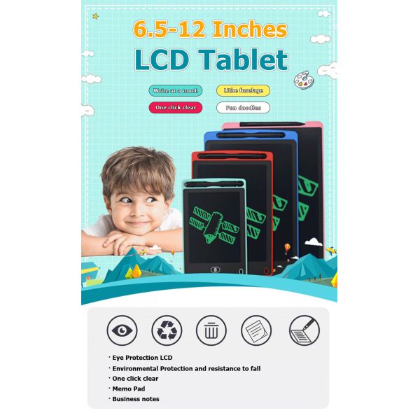 Creative Doodles 8.5 Inch LCD Drawing Tablet Portable Electronic Message Pad for Kids