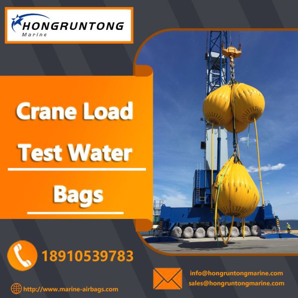 5 Tons Durable PVC Load Test Bags Wear UV Seawater Wear Resistant Easy Cleaning