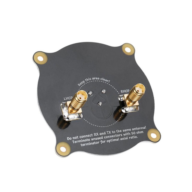 5.8ghz Triple Feed Patch Antenna Sma / Rp-Sma Directional Circularly Polarized