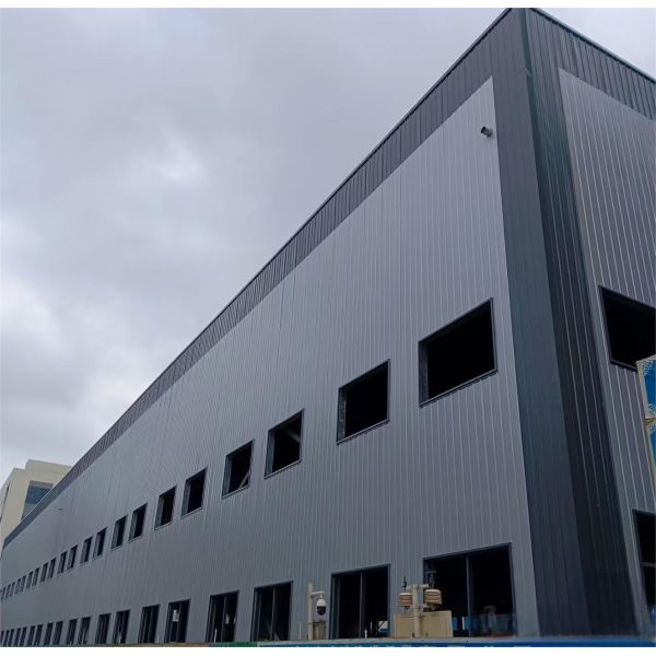 High Efficiency Prefabricated Galvanized H-beam Structure Industrial Building Factory Workshop