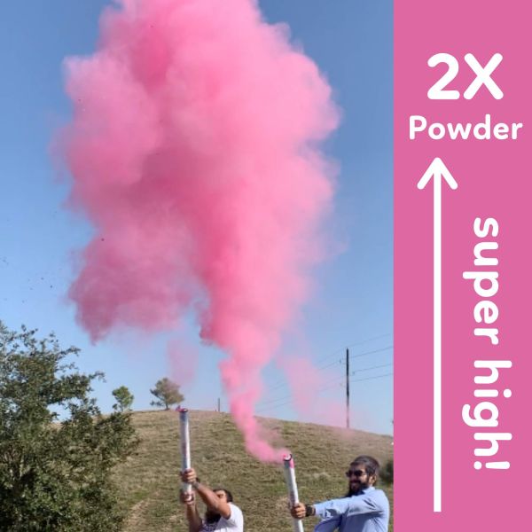 Add a Surprise Element to Your Year Party with Gender Reveal Confetti Powder Cannon