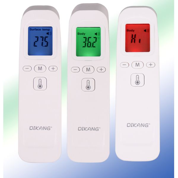 3.0V DC Baby / Adults Forehead Thermometer , 3 - 5cm Digital No Touch Thermometer