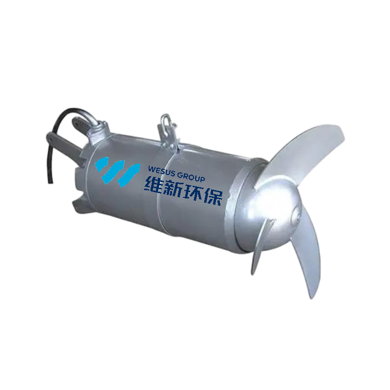 High Efficiency Submersible Axial Flow Mixer for Wastewater Sewage Circulation and Sludge Suspension