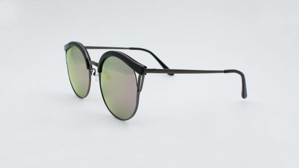 Unisex Plastic metal Sunglasses Big Cateye creative designer for Men Women