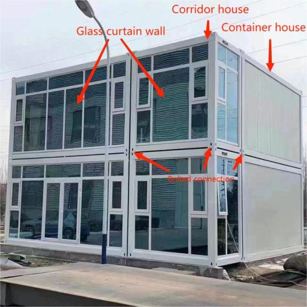 Modern Sandwich Panel Steel Structure Container House Tiny Homes Ready to Ship