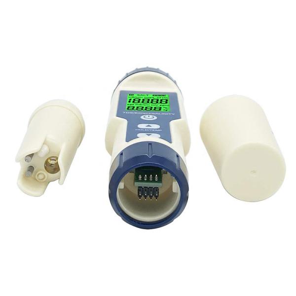 Multiparameter pH Meter 5 in 1 TDS/EC/Salinity/TEMP Tester with Replaceable Electrode