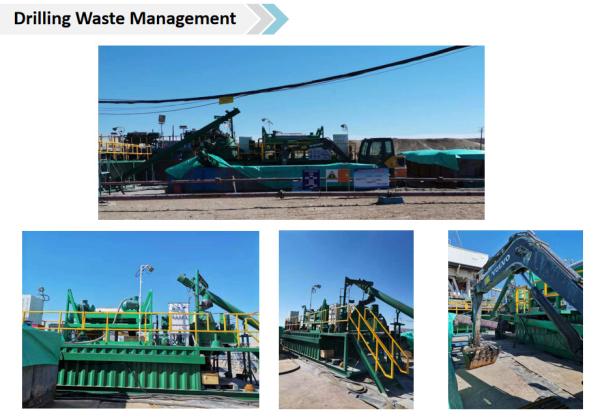 Oil Base Solids Control System Mud Drilling Waste Management Equipment For Site