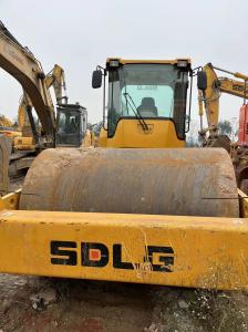 SDLG RS8220 Used Road Roller Turning Radius 6600mm With Hydraulic System