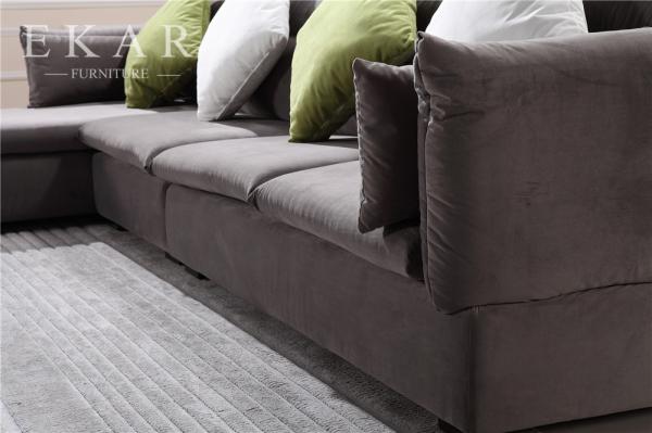 Modern Living Room Arabic Style 6 Seater Sofa Set Designs AW-836