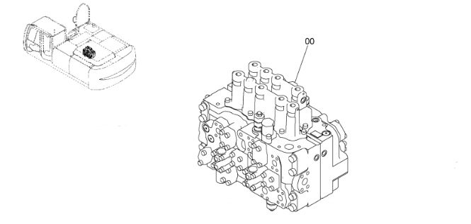 Модулирующая лампа Belparts на основное управляющее воздействие 625137 экскаватора Хитачи ZX350LC-3